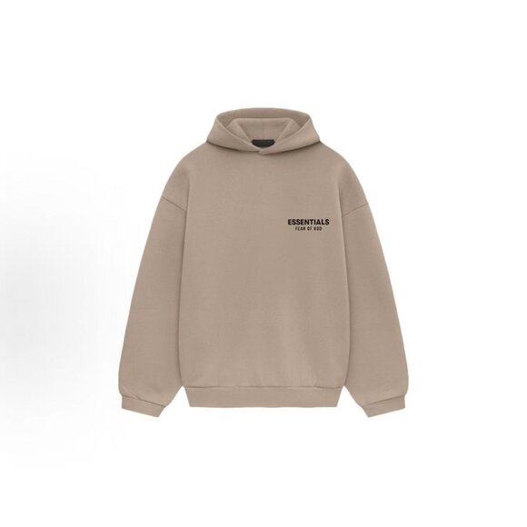 Fear of God Essentials Fleece Hoodie Desert Sand - Picture 3 of 4